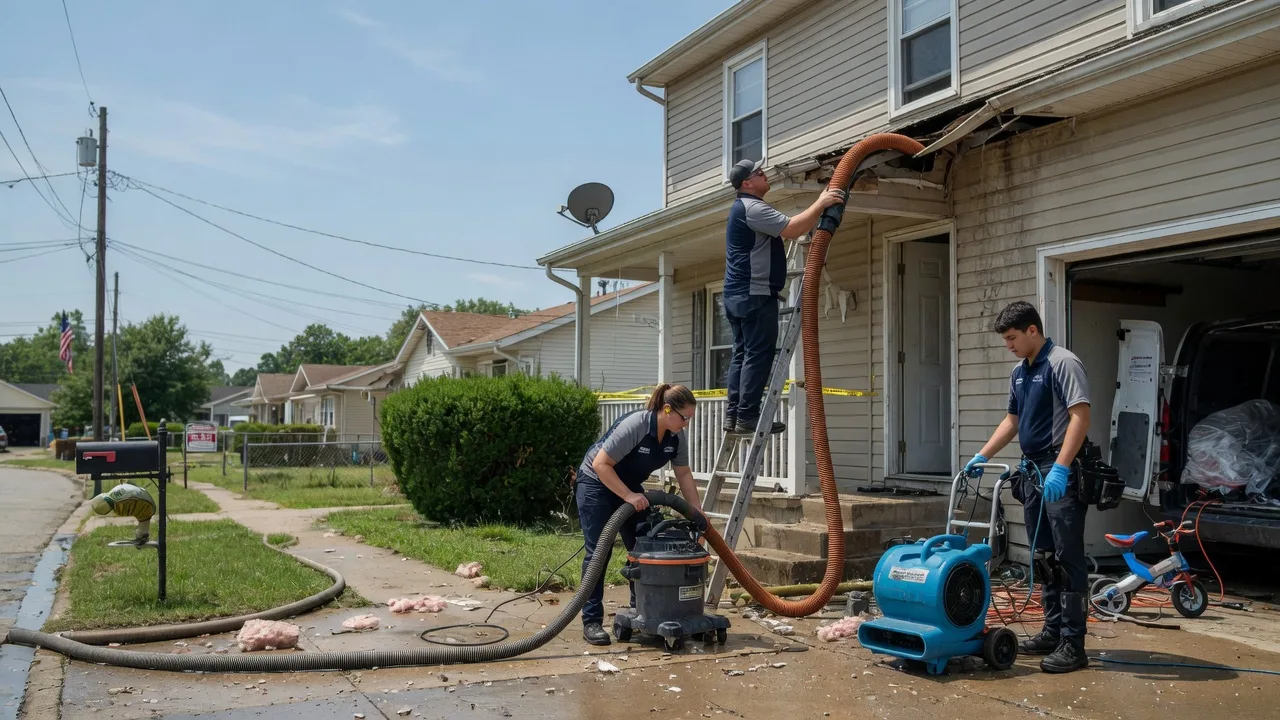 Water Damage Restoration in Rapids City, IL near me